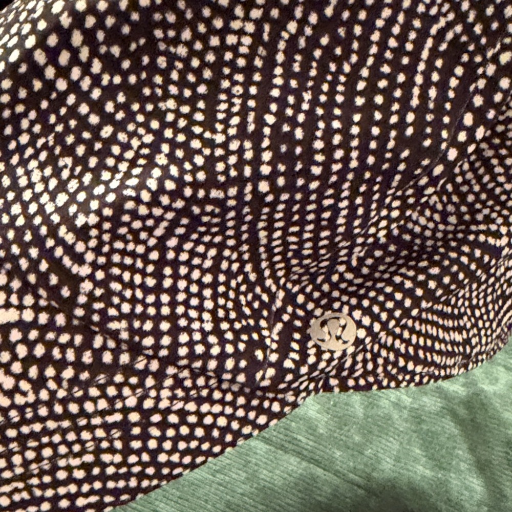lululemon athletica Black and White Patterned Hat